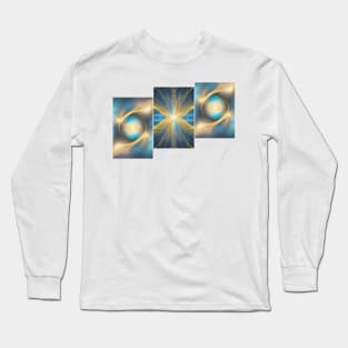 Quantum Physics Collage Long Sleeve T-Shirt